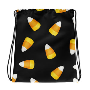 Candy Corn Pattern - Drawstring Bag
