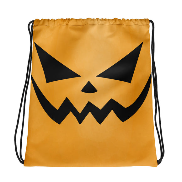 Scary Jack-O-Lantern - Drawstring Bag