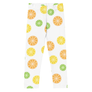 Citrus Fruit Pattern - Kids Leggings