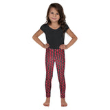 Chalkboard Apple Pattern - Kids Leggings