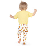 Fall Leaves Pattern - Kids Leggings