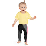 Thin And Thick Lines (Pink) - Kids Leggings