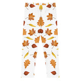 Fall Leaves Pattern - Kids Leggings