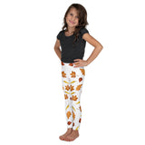 Fall Leaves Pattern - Kids Leggings