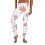 Carnation Flower Pattern - Leggings