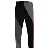 Thin And Thick Lines (Pink) - Leggings