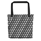 Paw Prints Pattern - Tote Bag