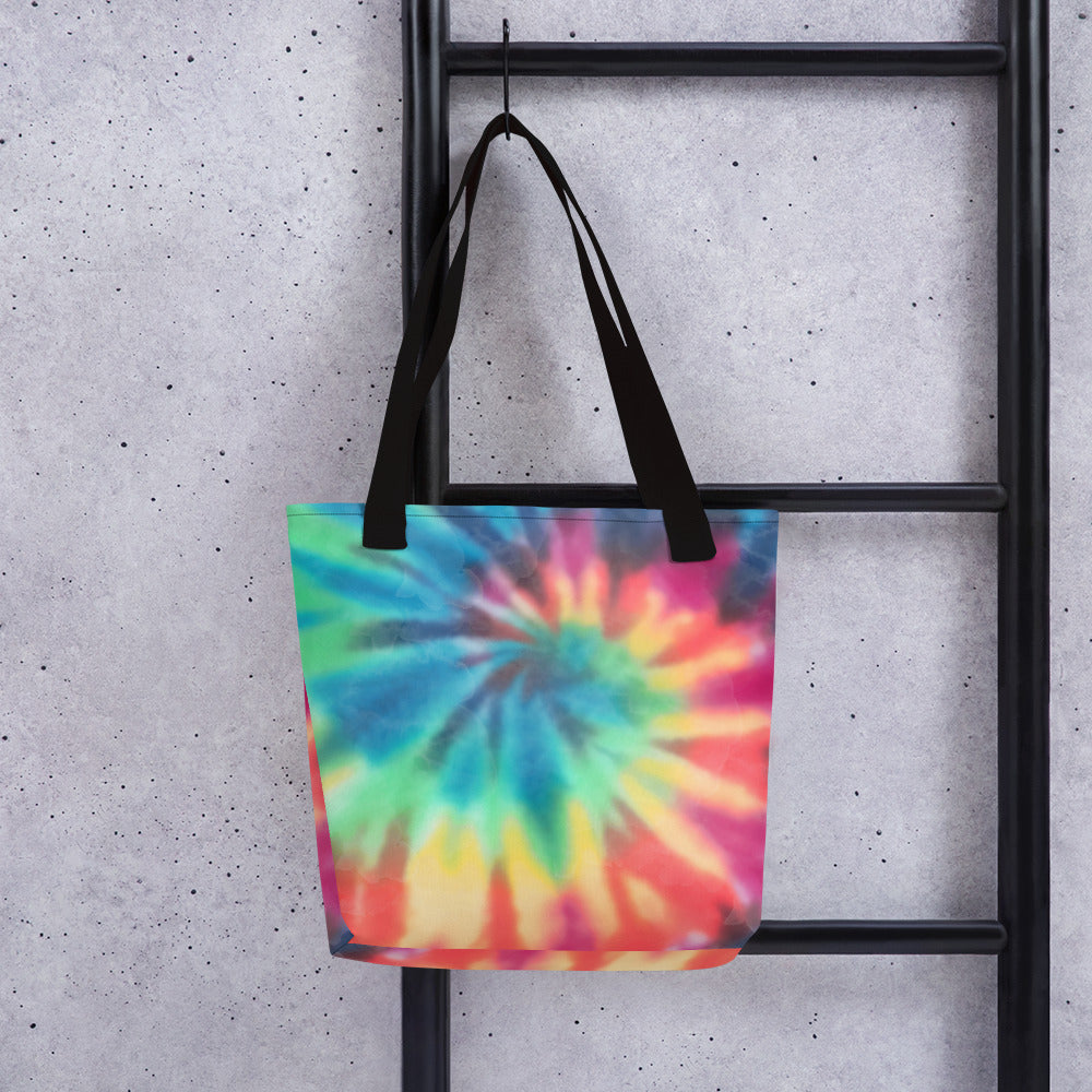 Tie Dye Pattern Tote Bag – A Little Leafy