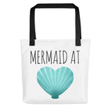 Mermaid At Heart (Shell) - Tote Bag