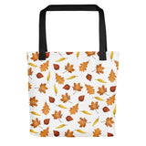 Fall Leaves Pattern - Tote Bag