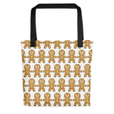 Gingerbread Cookie Pattern - Tote Bag