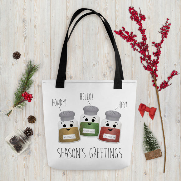 Seasons Greetings (Seasonings) - Tote Bag