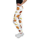 Fall Leaves Pattern - Kids Leggings