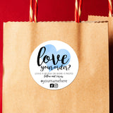 Love Your Order (Heart) - Custom Stickers