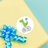 Dinosaur Birthday (Hope You Had A Dino-mite Time At My Party) - Stickers