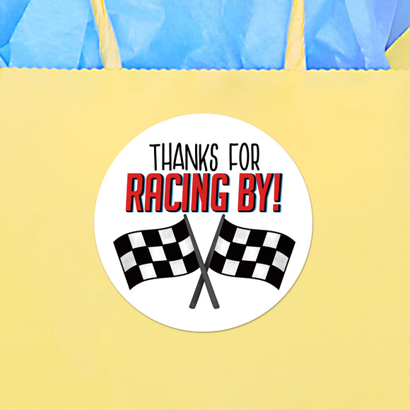 Thanks For Racing By - Stickers