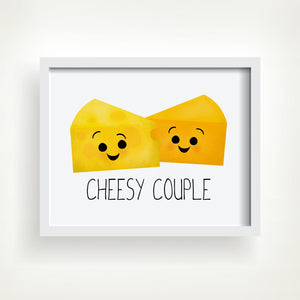 Cheesy Couple - Ready To Ship 8x10" Print