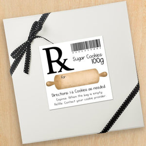 Cookie Prescription - Custom Stickers
