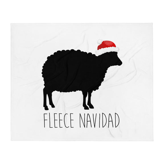 Fleece Navidad - Throw Blanket