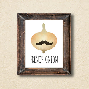 French Onion - Ready To Ship 8x10" Print