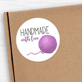 Handmade With Love (Yarn) - Stickers