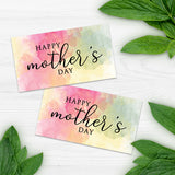 Happy Mother's Day (Mixed Watercolor) - Print At Home Gift Tags