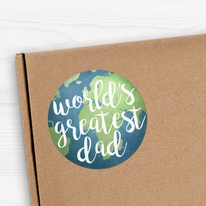 World's Greatest Dad - Stickers