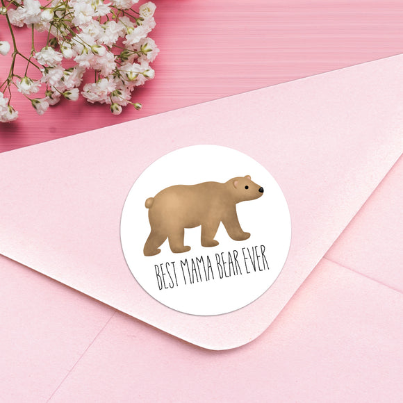 Best Mama Bear Ever - Stickers