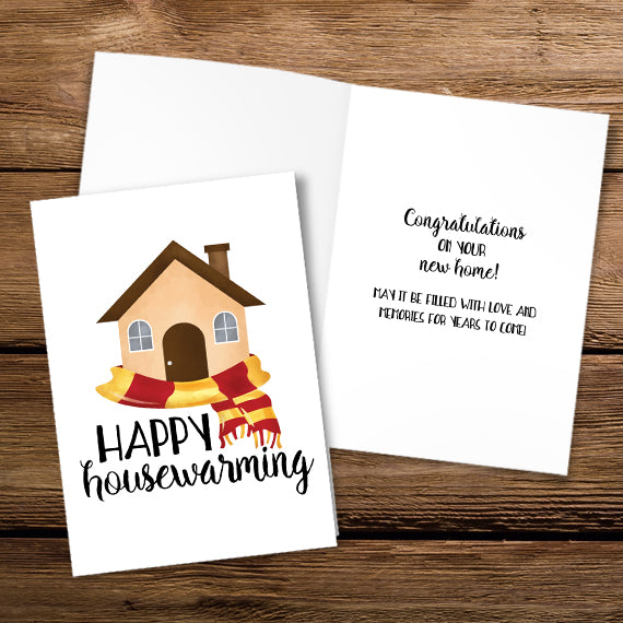 Happy Housewarming - Print At Home Card