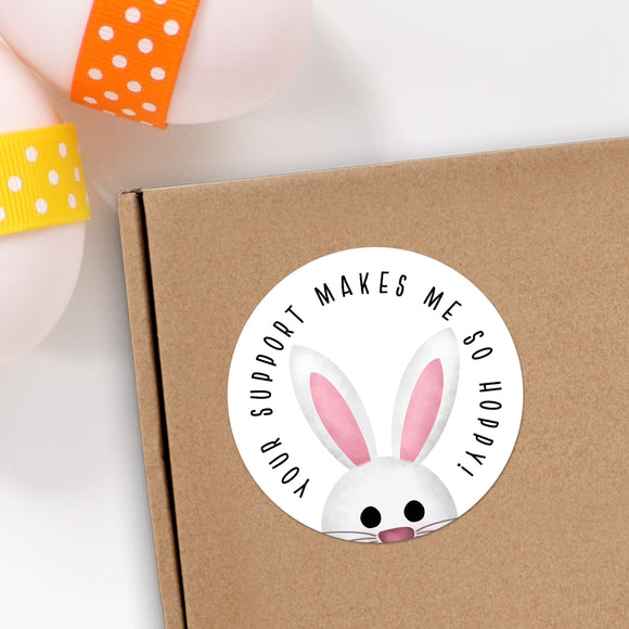Your Support Makes Me So Hoppy - Stickers