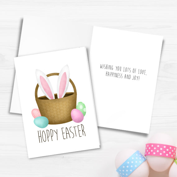 Hoppy Easter - Print At Home Card