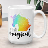 You Are Magical (Rainbow Unicorn) - Mug