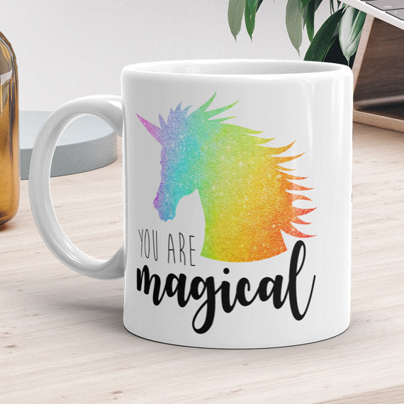 You Are Magical (Rainbow Unicorn) - Mug