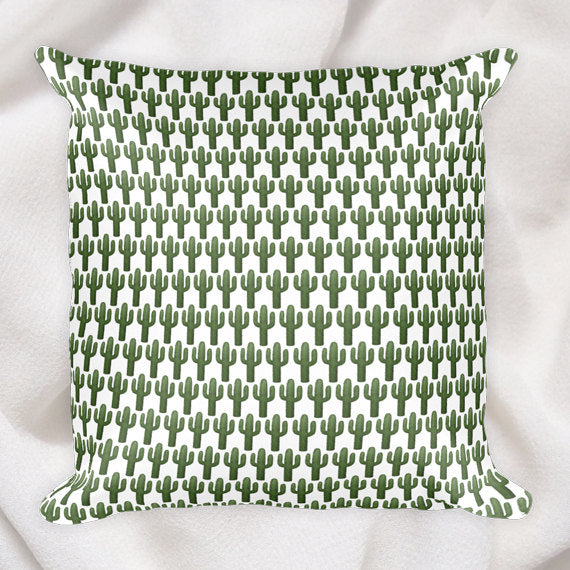 Cactus Pattern - Pillow
