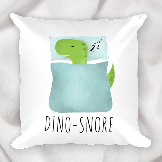 Dino-snore - Pillow