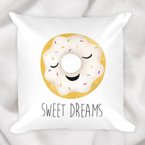 Sweet Dreams (Donut) - Pillow