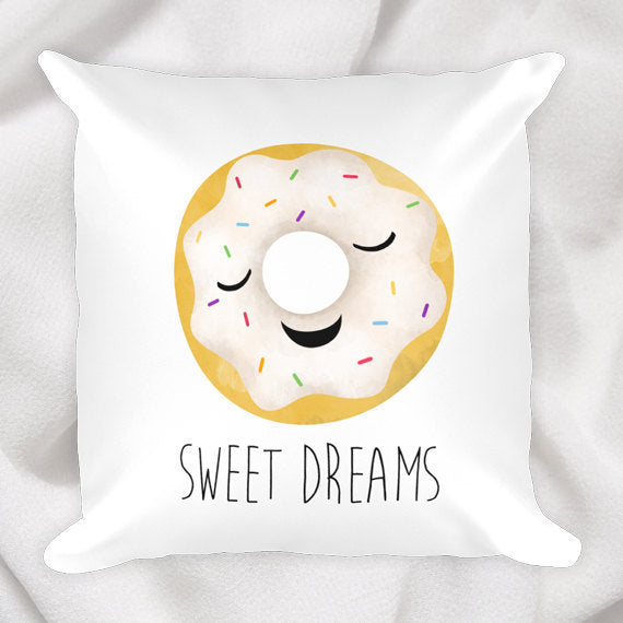 Sweet Dreams (Donut) - Pillow