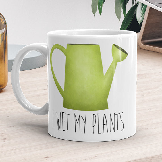 I Wet My Plants (Watering Can) - Mug