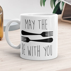May The Forks Be With You - Mug