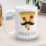 Popparoni Pizza - Mug