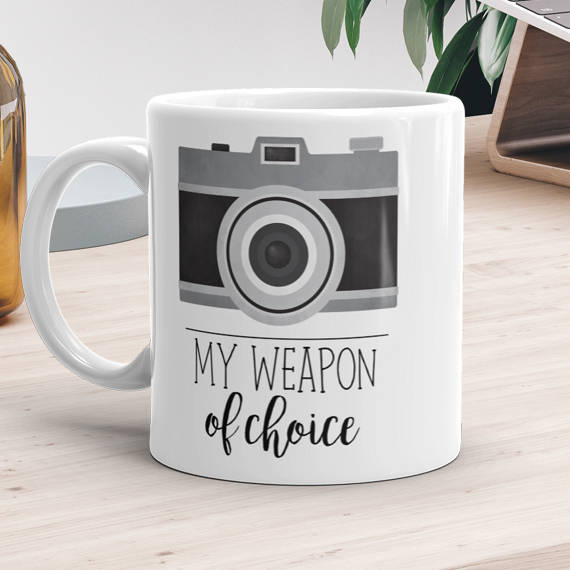 My Weapon Of Choice (Camera) - Mug