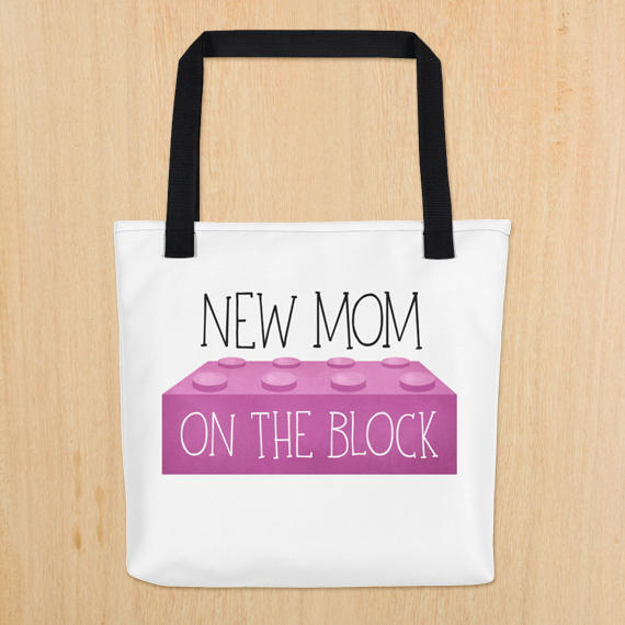 New Mom On The Block - Tote Bag