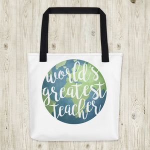 World's Greatest Teacher - Tote Bag