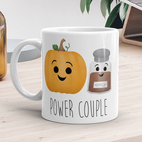 Power Couple (Pumpkin And Spice) - Mug