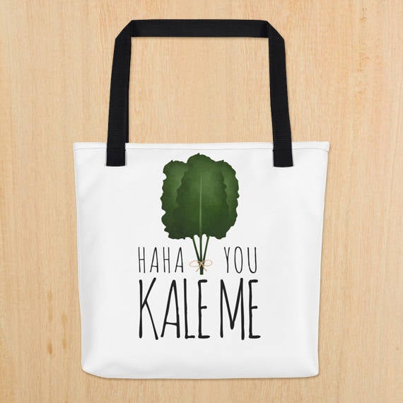 Haha You Kale Me - Tote Bag