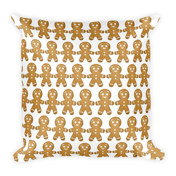 Gingerbread Cookie Pattern - Pillow