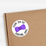 Thank You For Shopping Small (Bow) - Stickers