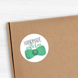 Handmade With Love (Bow) - Stickers