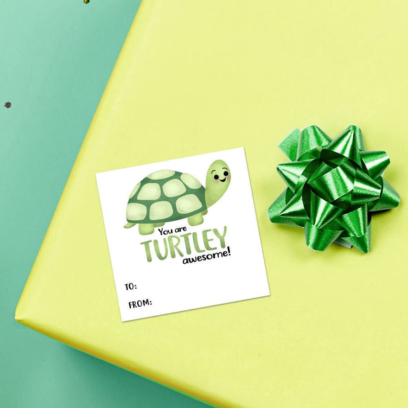 You Are Turtley Awesome (Gift Tag) - Stickers