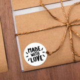Made With Love (Bold) - Stickers